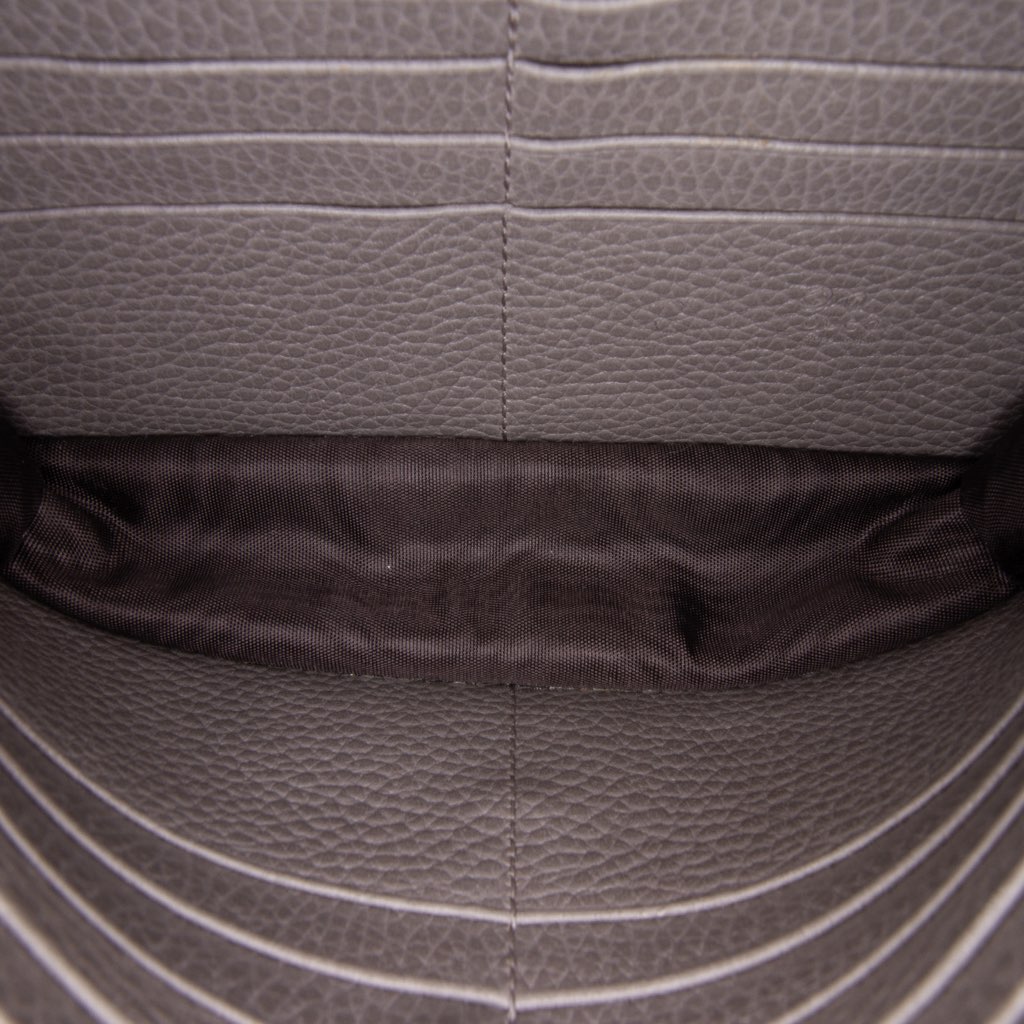 Gucci Leather Interlocking G Dollar Wallet on Chain - 4