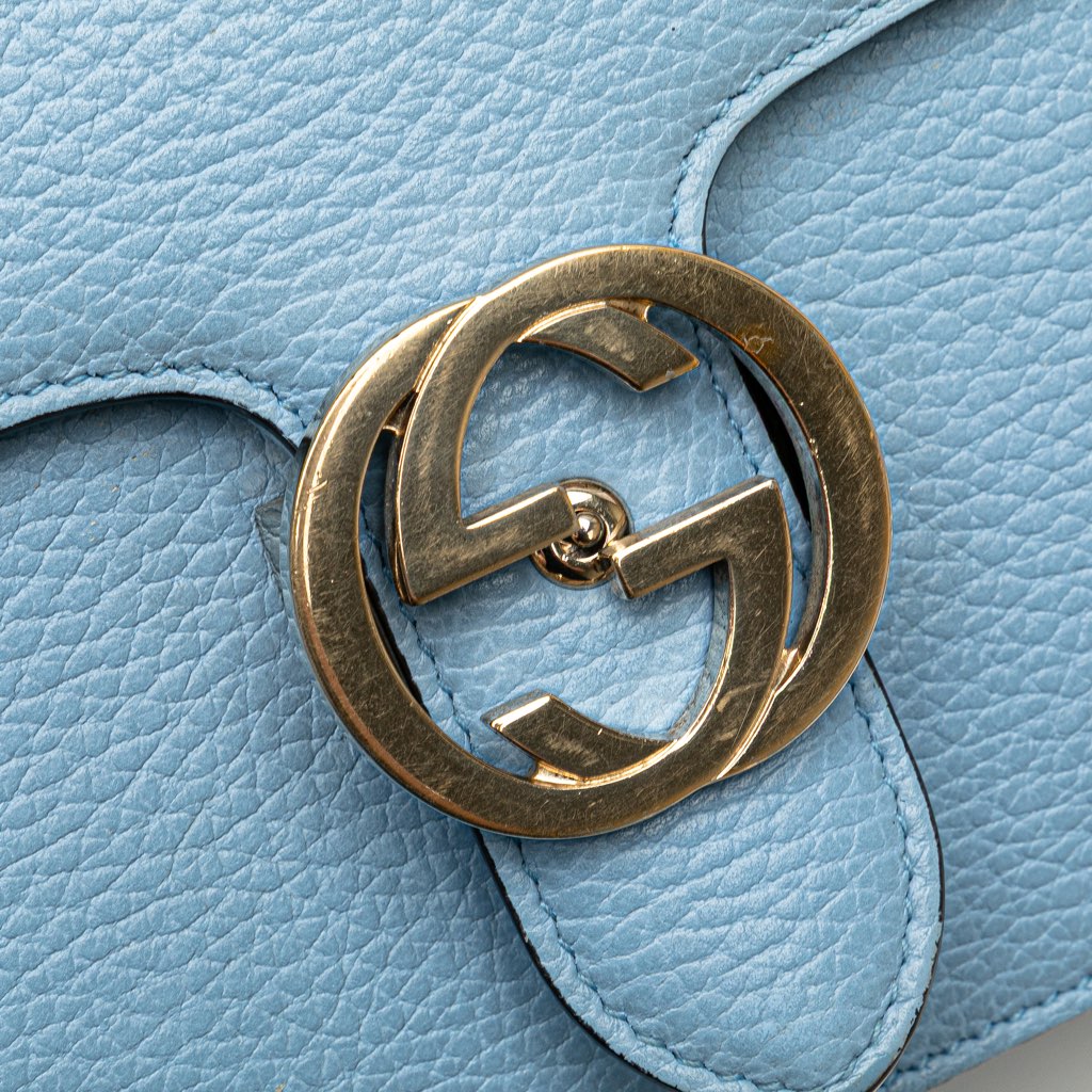 Gucci Small Dollar Calfskin Interlocking G Crossbody - Image 10