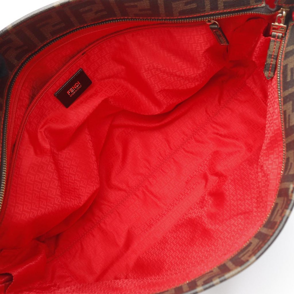 Fendi Medium Zucca Coated Canvas Roll Tote - 3