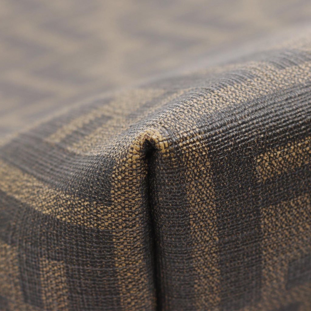 Fendi Medium Zucca Coated Canvas Roll Tote - 5