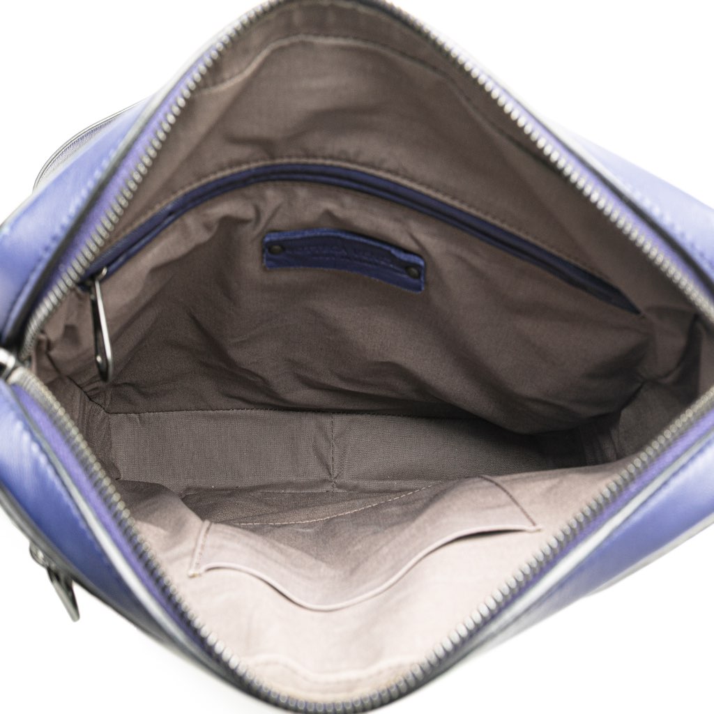 Bottega Veneta Intrecciato Trimmed Leather Crossbody - 4