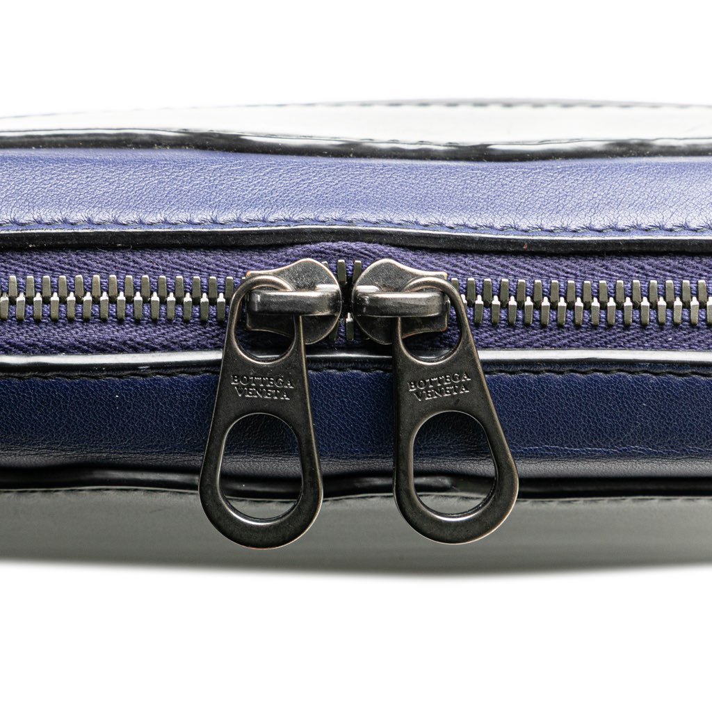 Bottega Veneta Intrecciato Trimmed Leather Crossbody - Detail 2