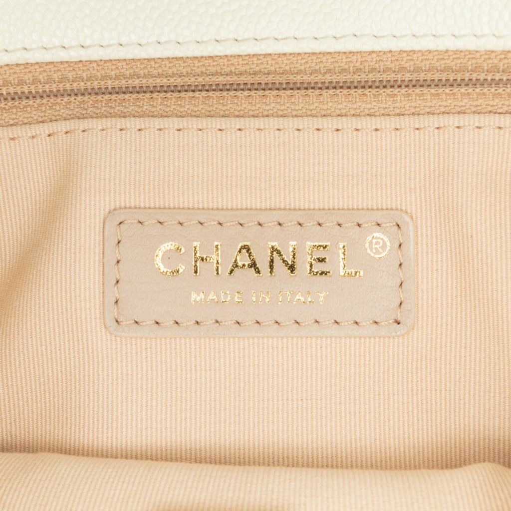 Chanel Small Quilted Caviar Chain Melody Flap - 5
