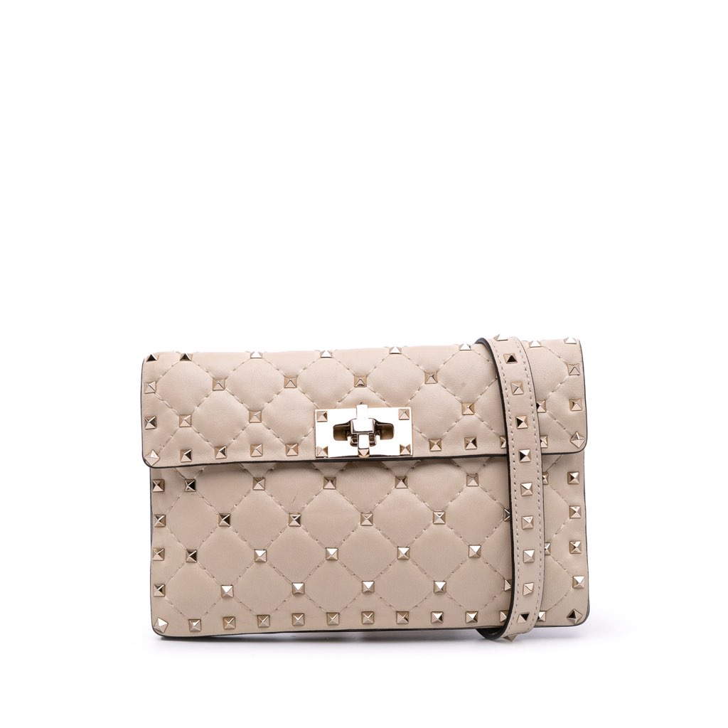 Valentino Nappa Rockstud Spike Crossbody