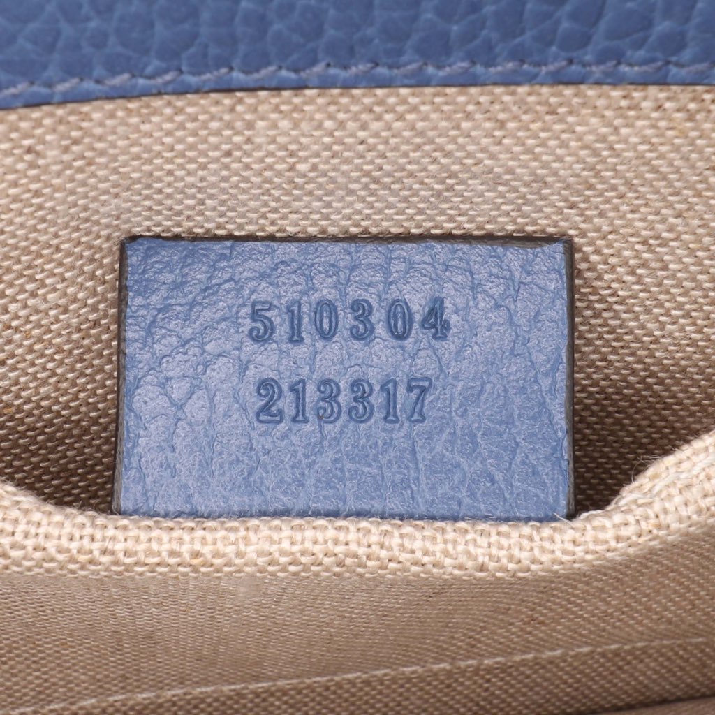 Gucci Small Dollar Calfskin Interlocking G Crossbody - Detail 1