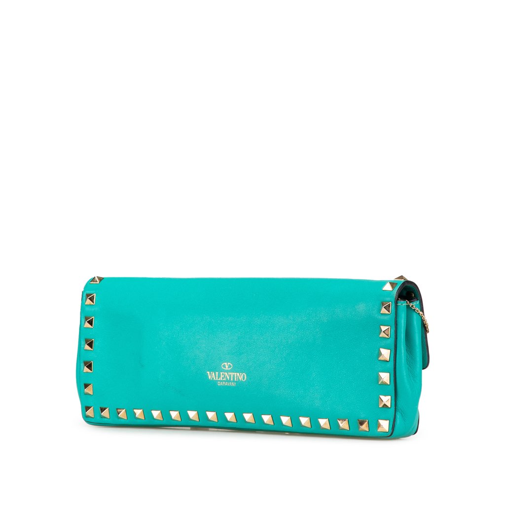 Valentino Nappa Rockstud Bangle Clutch - 2