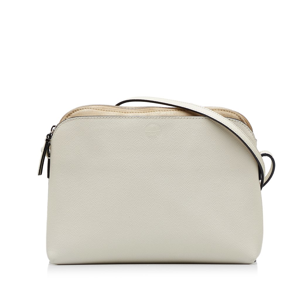 The Row Pebbled Leather Crossbody