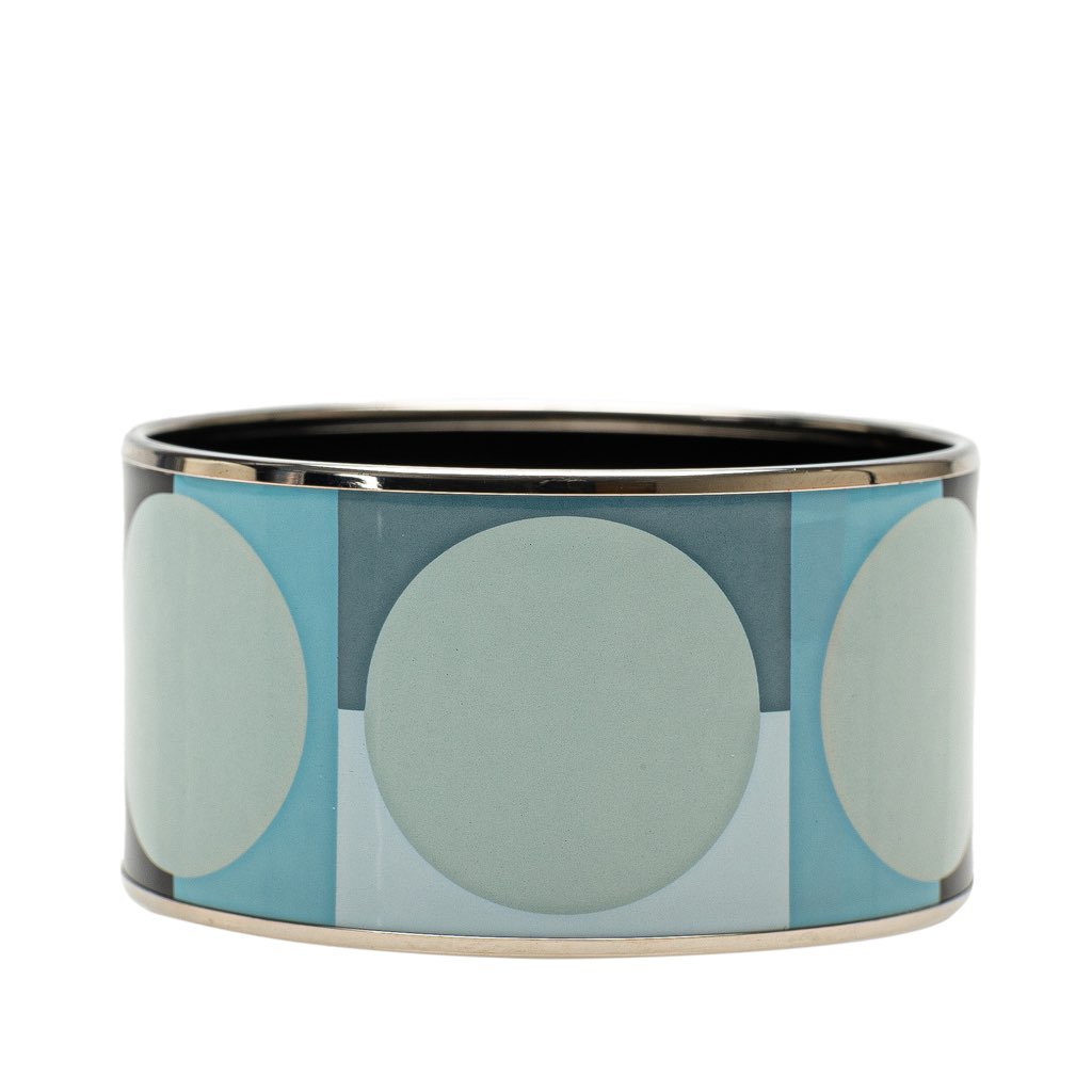Hermès Extra Wide Enamel Bangle