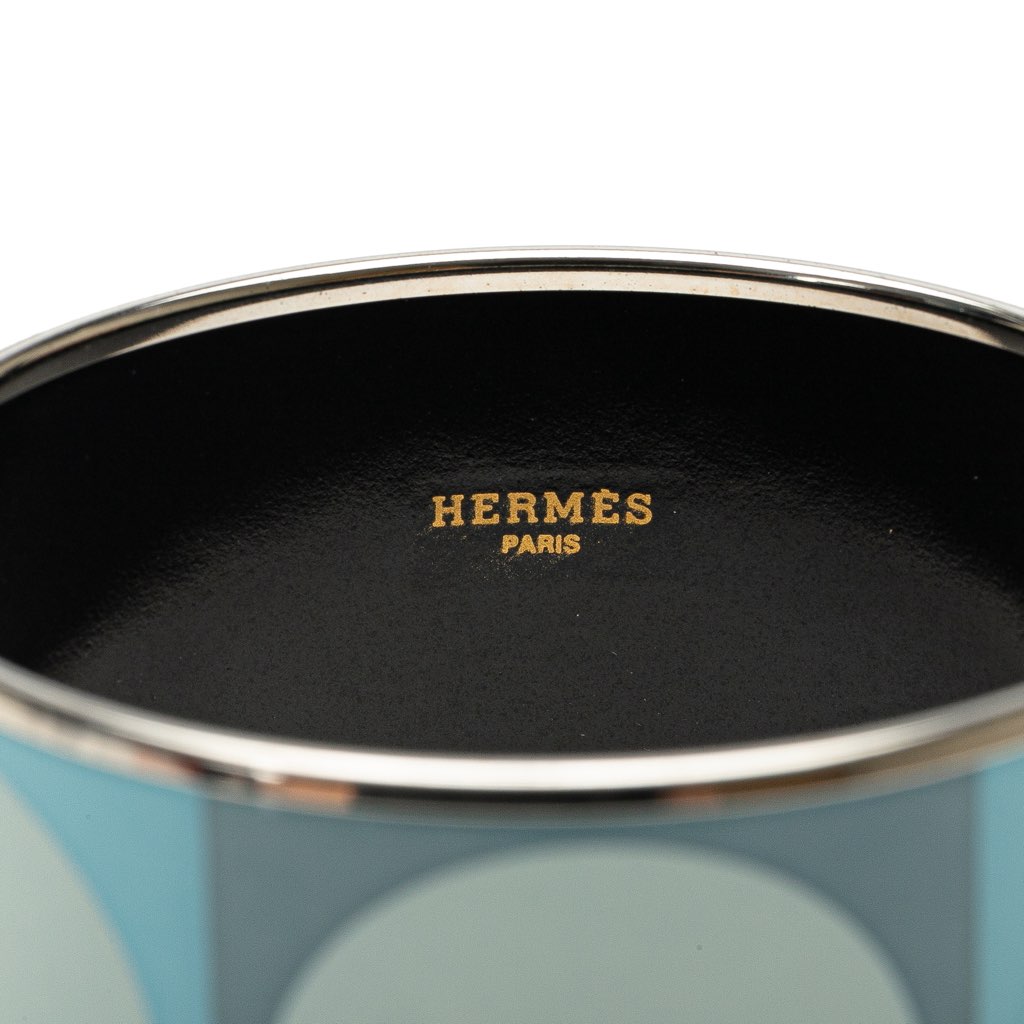 Hermès Extra Wide Enamel Bangle - 4