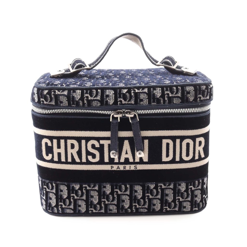 Dior Oblique Canvas Diortravel Vanity Case