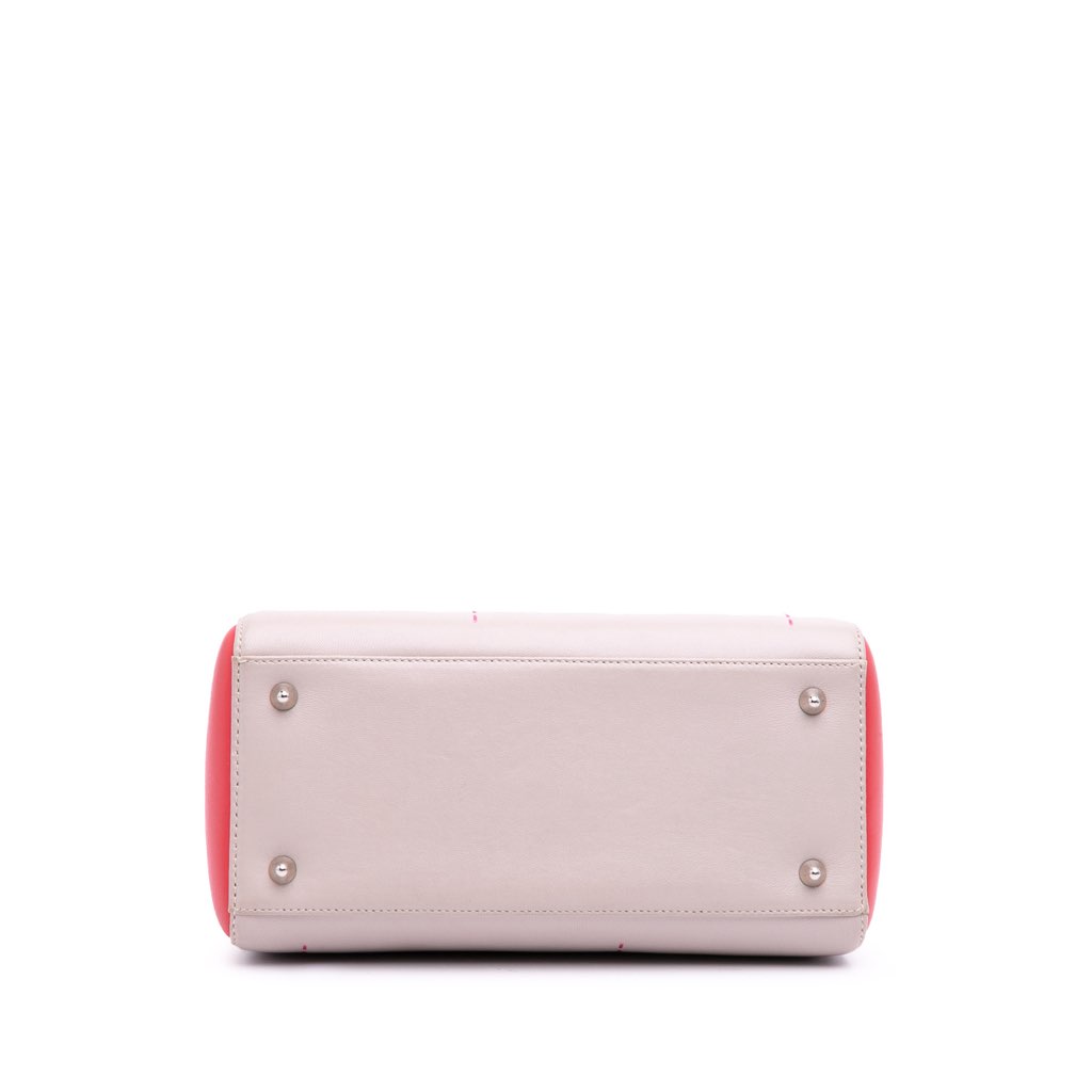 Dior Medium Tricolor Lambskin Macrocannage Stitched Lady Dior - Image 6