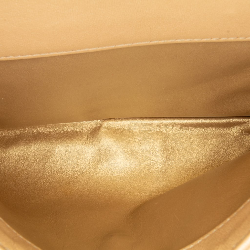 Chanel Quilted Lambskin CC Logo Bar Shoulder Bag - 5