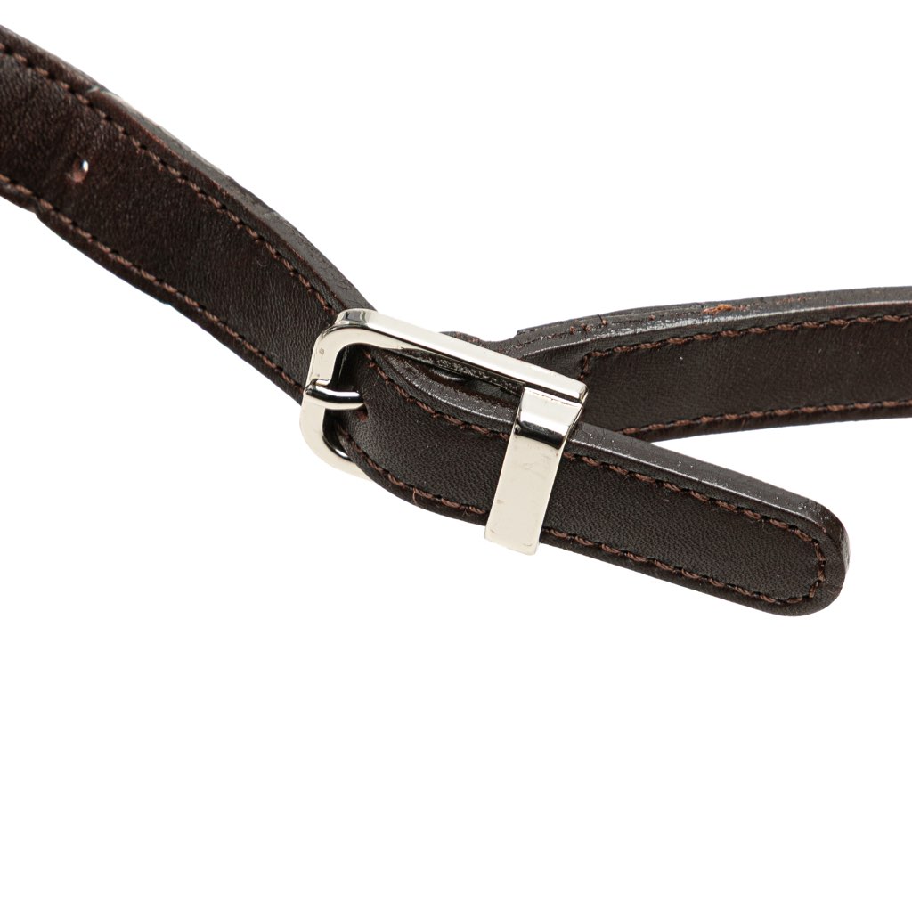 Burberry House Check Canvas Shoulder Bag - Image 12