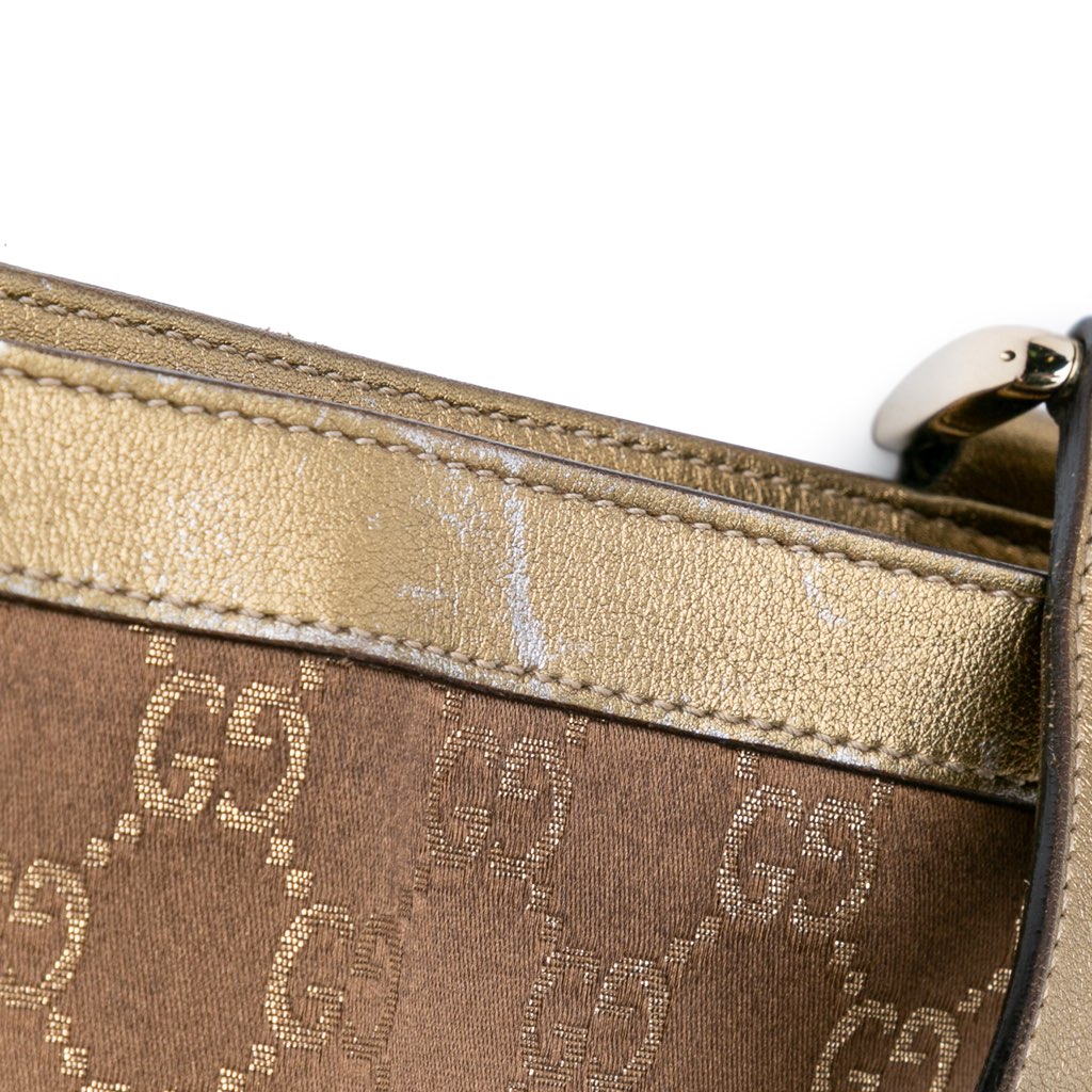 Gucci GG Satin Abbey D Ring Tote - Image 11