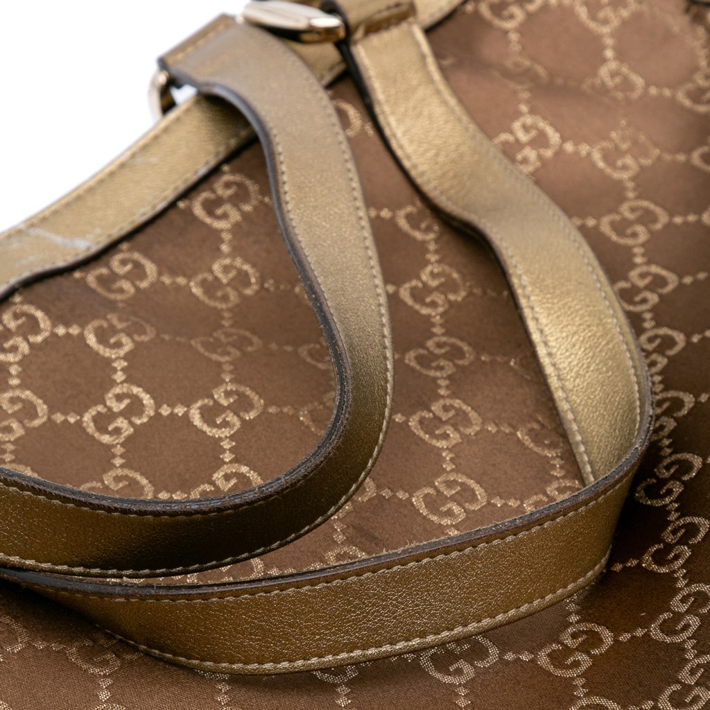 Gucci GG Satin Abbey D Ring Tote - Image 12