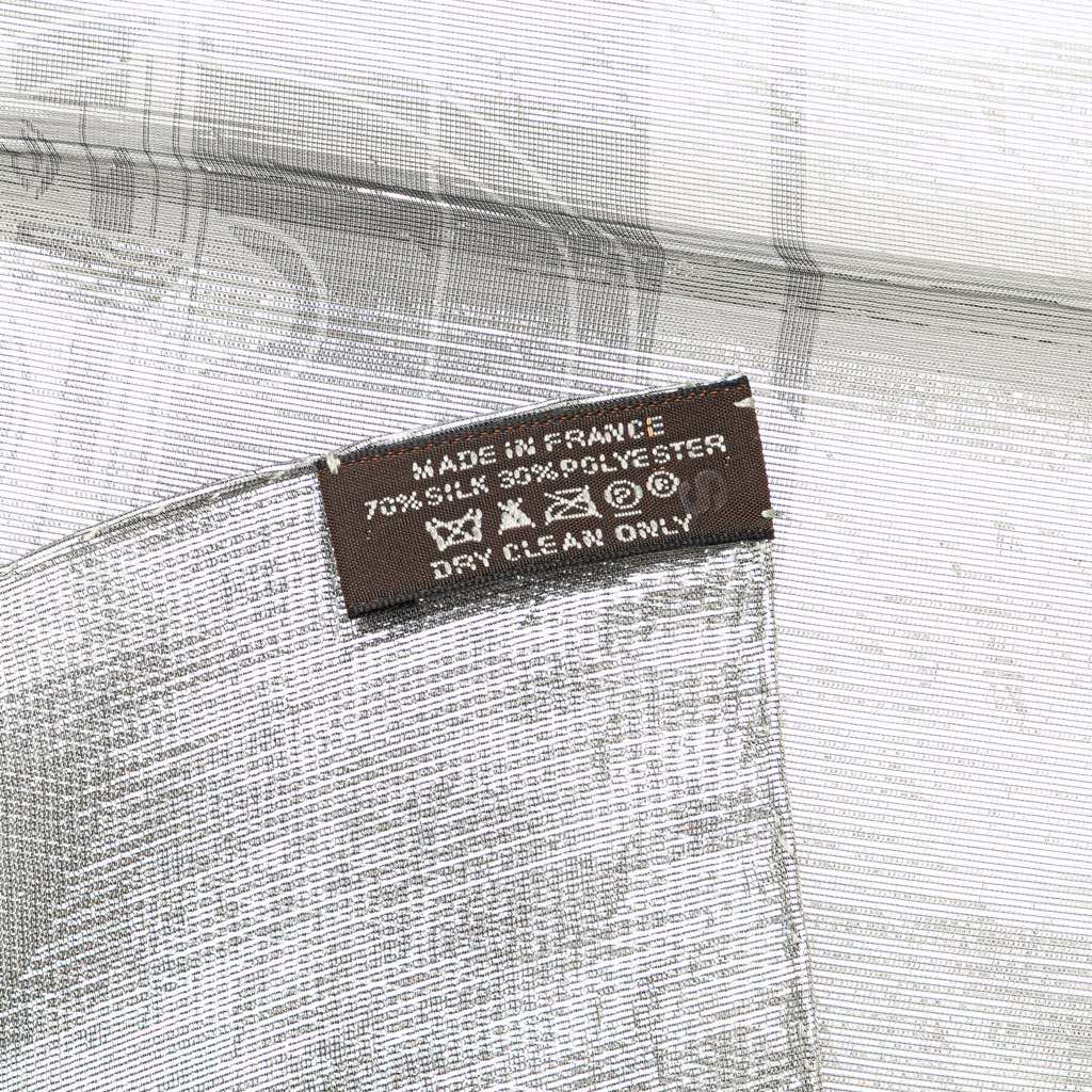 Hermès Ex Libris Glam Silk Scarf - 5
