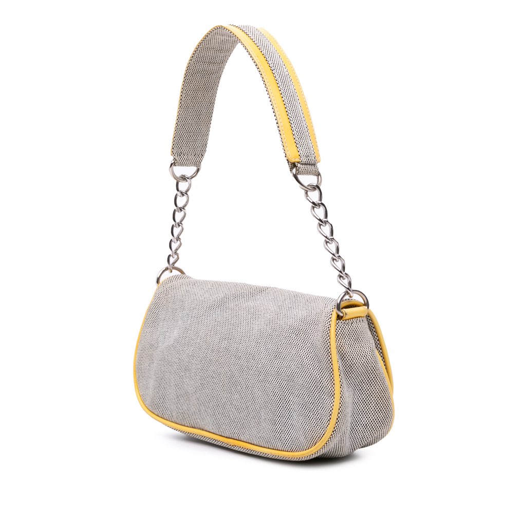 Chanel Canvas CC Camellia No. 5 Shoulder Bag - 2