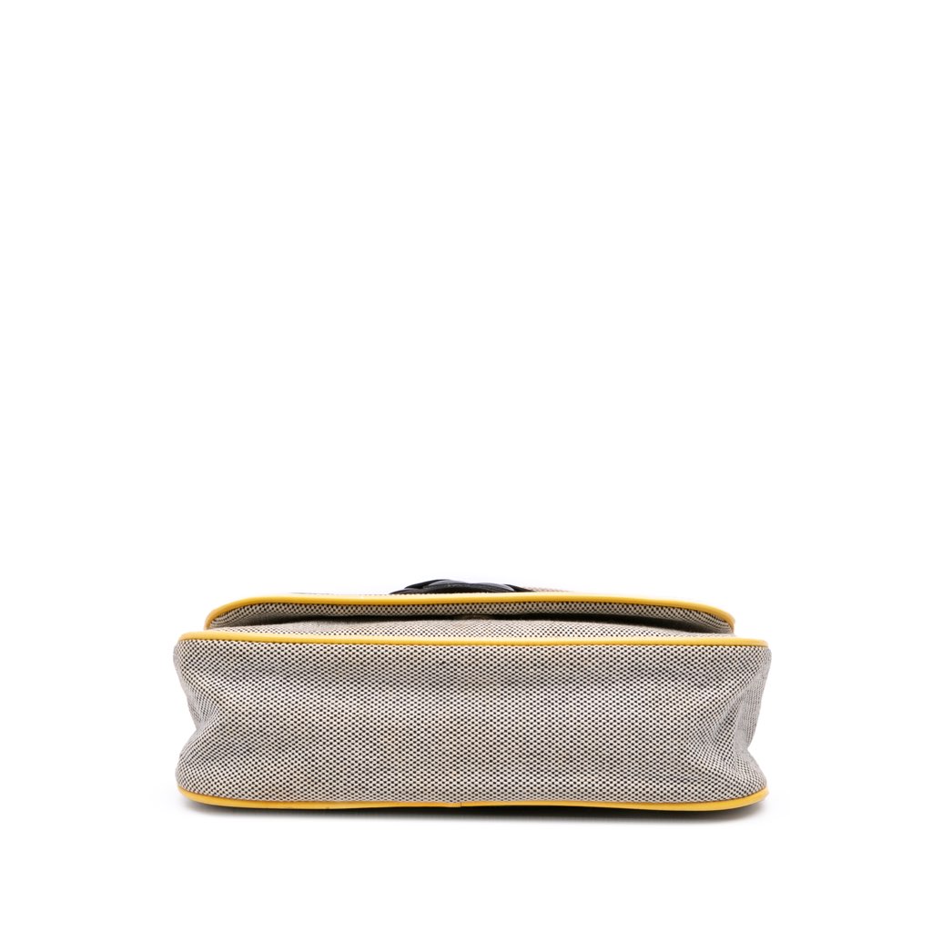 Chanel Canvas CC Camellia No. 5 Shoulder Bag - 3