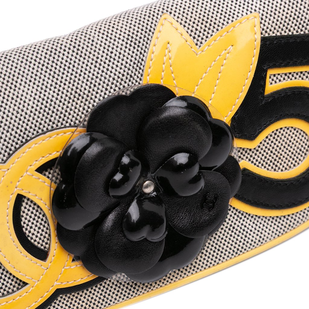 Chanel Canvas CC Camellia No. 5 Shoulder Bag - 4