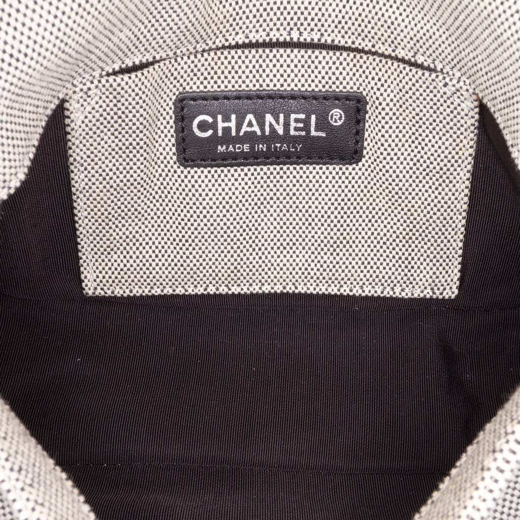 Chanel Canvas CC Camellia No. 5 Shoulder Bag - 5