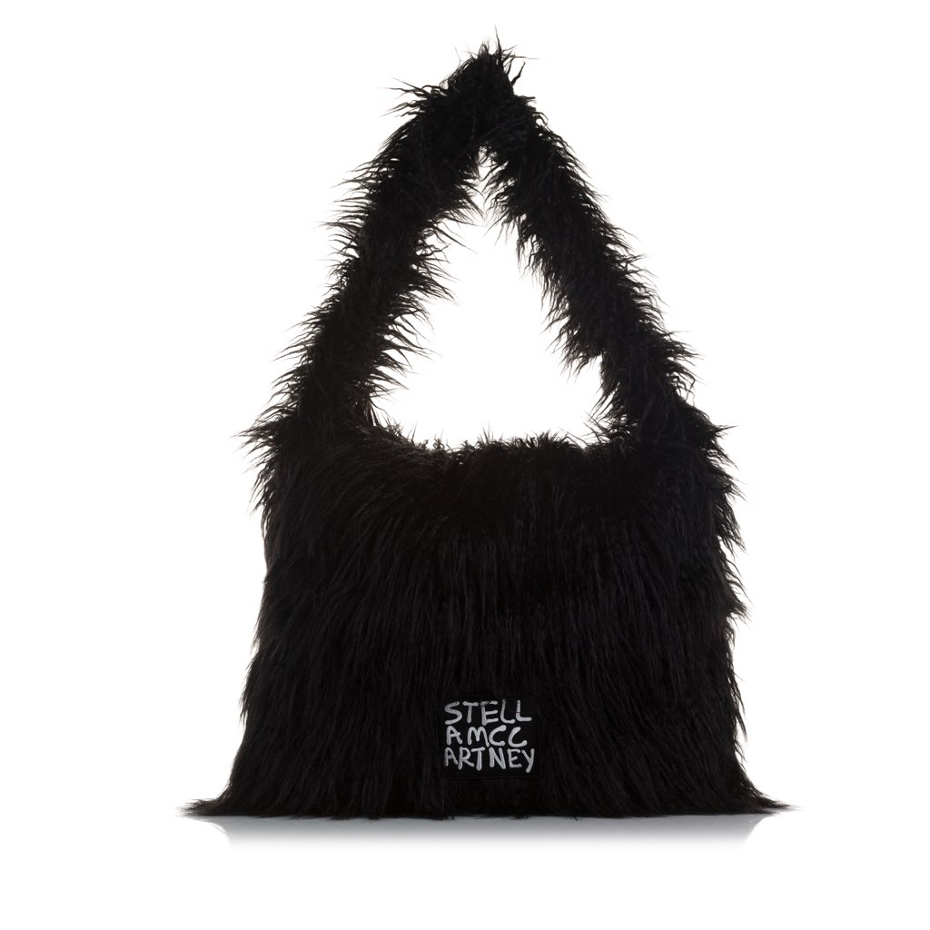 Stella Mccartney x Ed Curtis Faux Fur Shoulder Bag