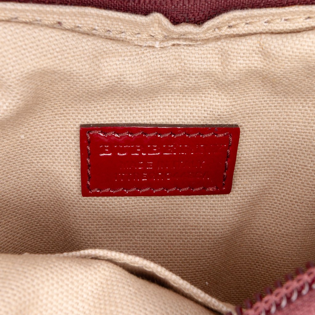 Burberry Nova Check Canvas Heart Crossbody - Side view