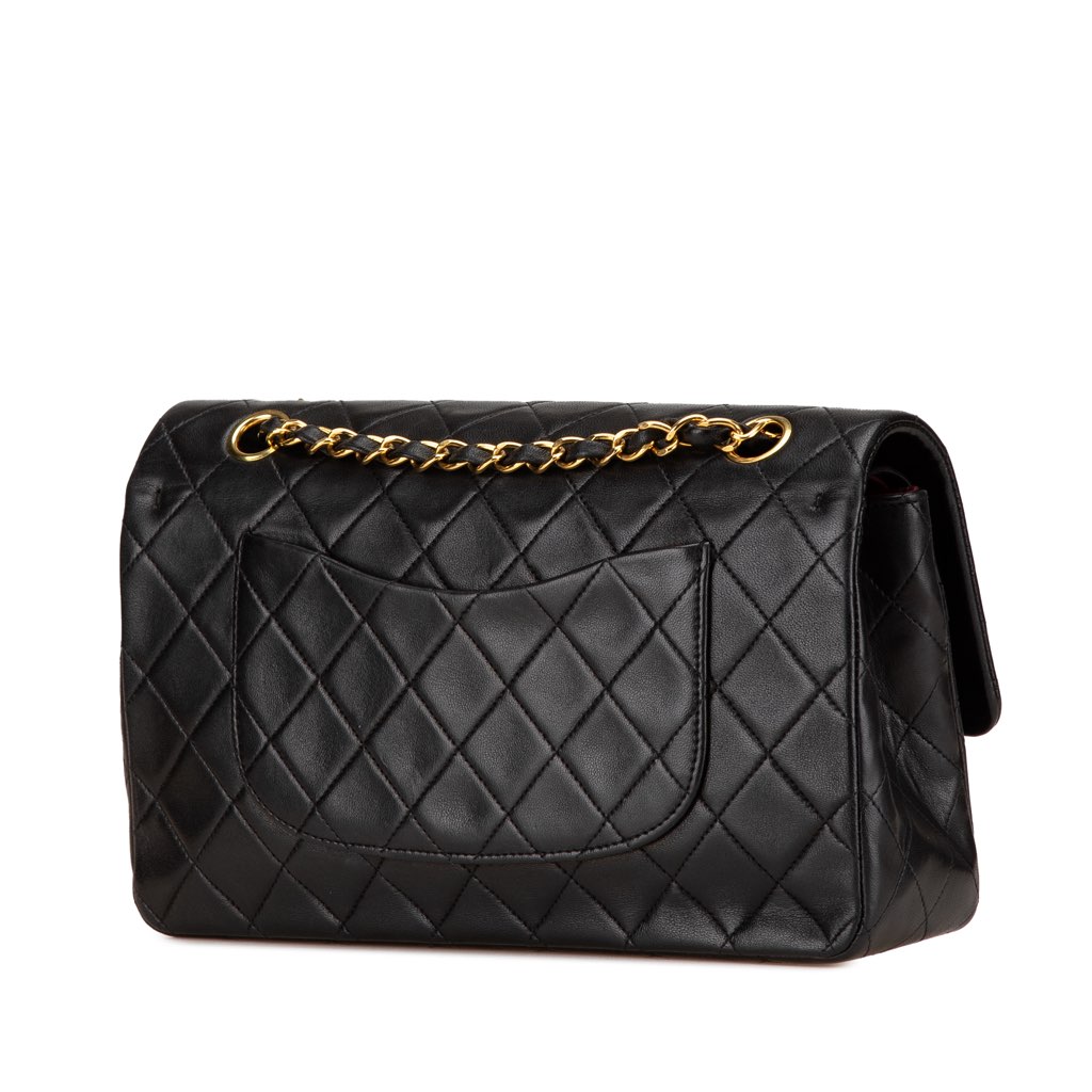 Chanel Medium Classic Lambskin Double Flap - 2