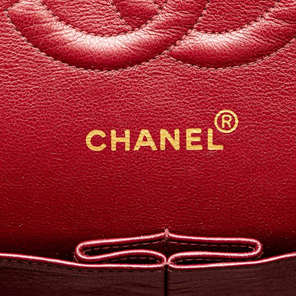 Chanel Medium Classic Lambskin Double Flap - 5