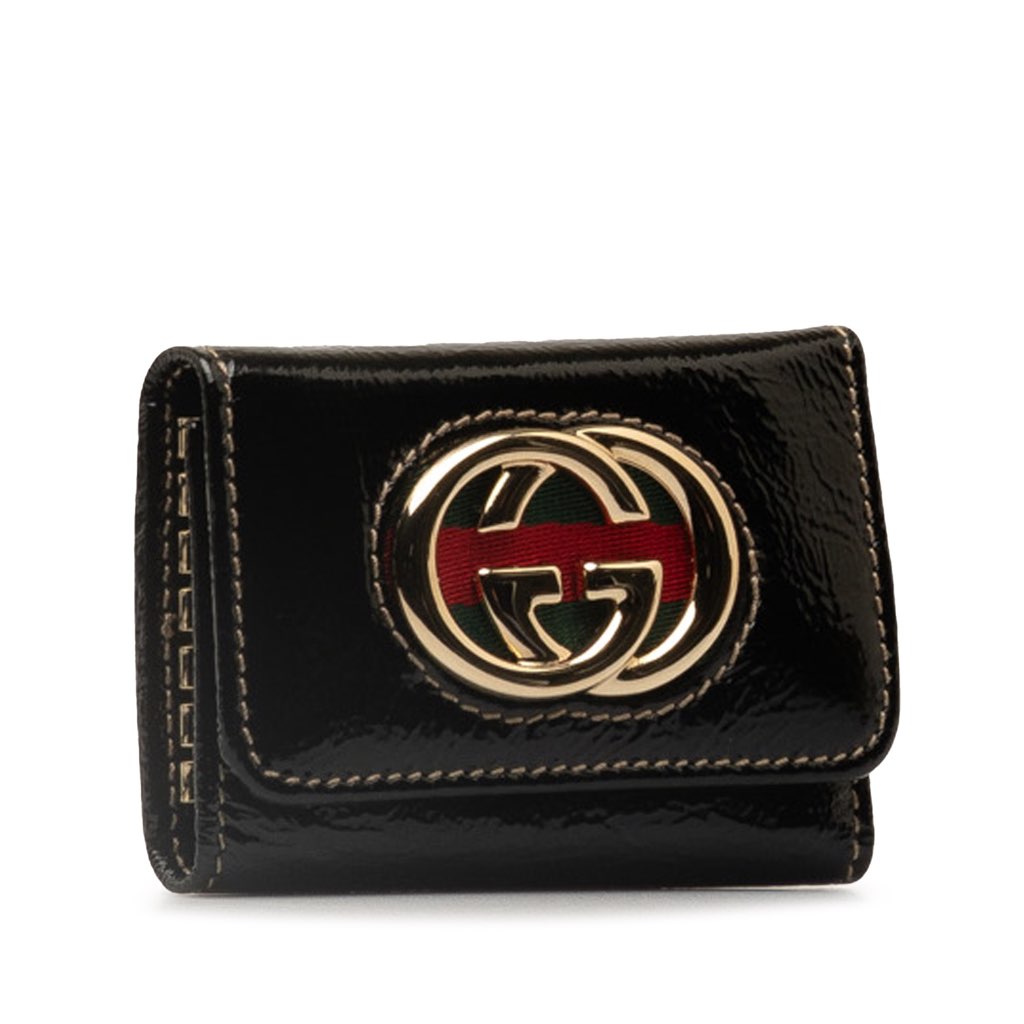 Gucci Britt Leather Key Holder - 2