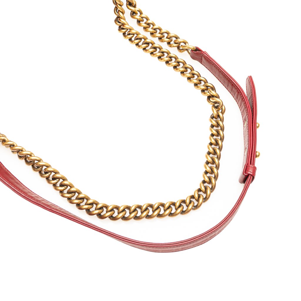 Chanel Old Medium Quilted Lambskin Boy Flap - Image 12