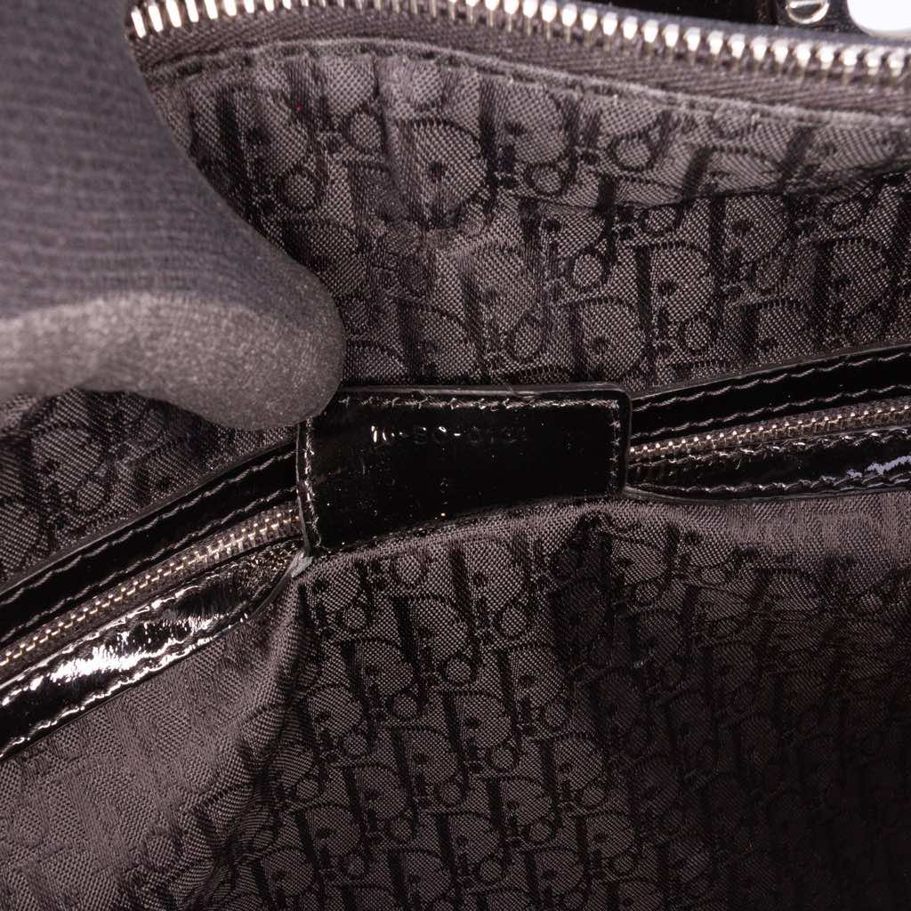 Dior Large Patent Cannage Lady Dior - Detail 1