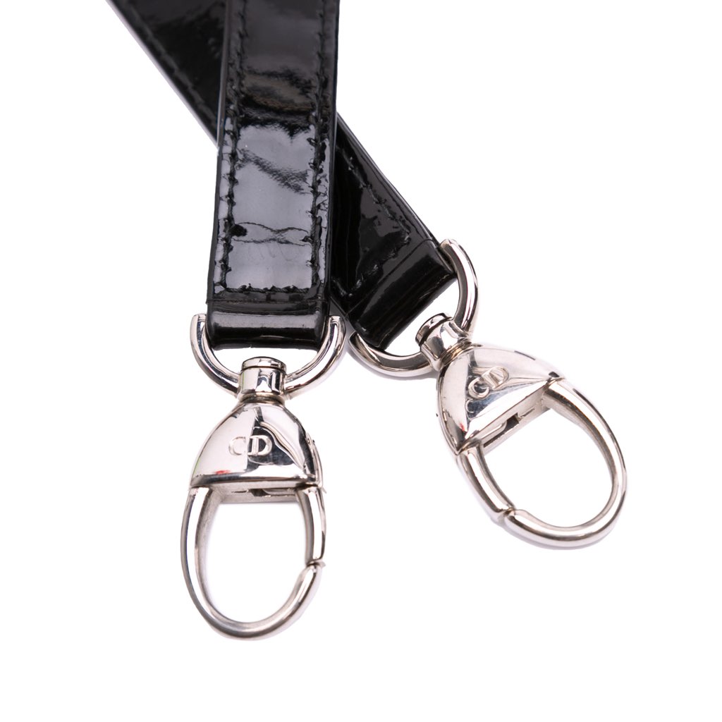 Dior Large Patent Cannage Lady Dior - Image 12