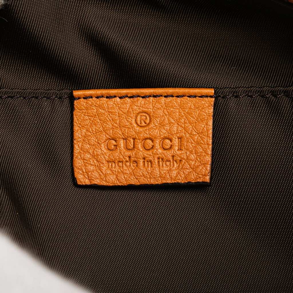 Gucci Leather Soho Cosmetic Pouch - Side view