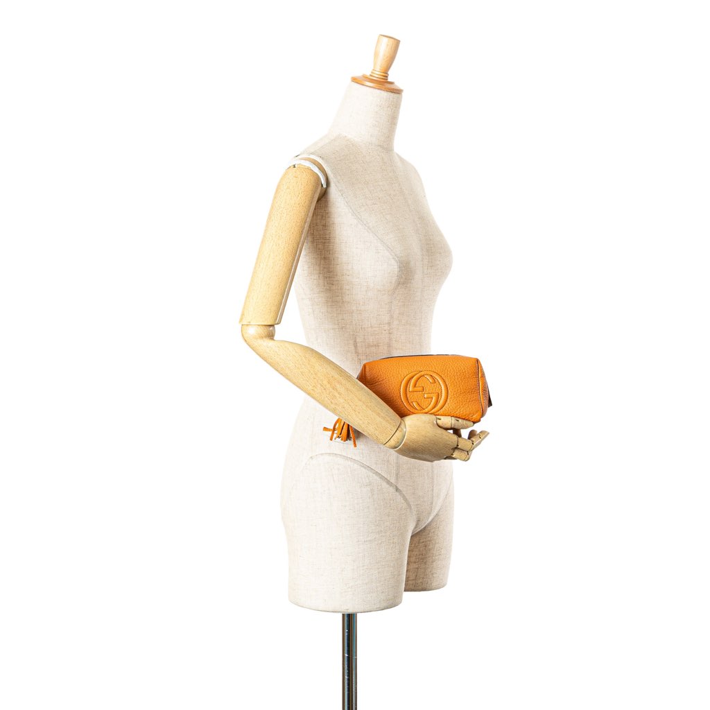 Gucci Leather Soho Cosmetic Pouch - Image 12