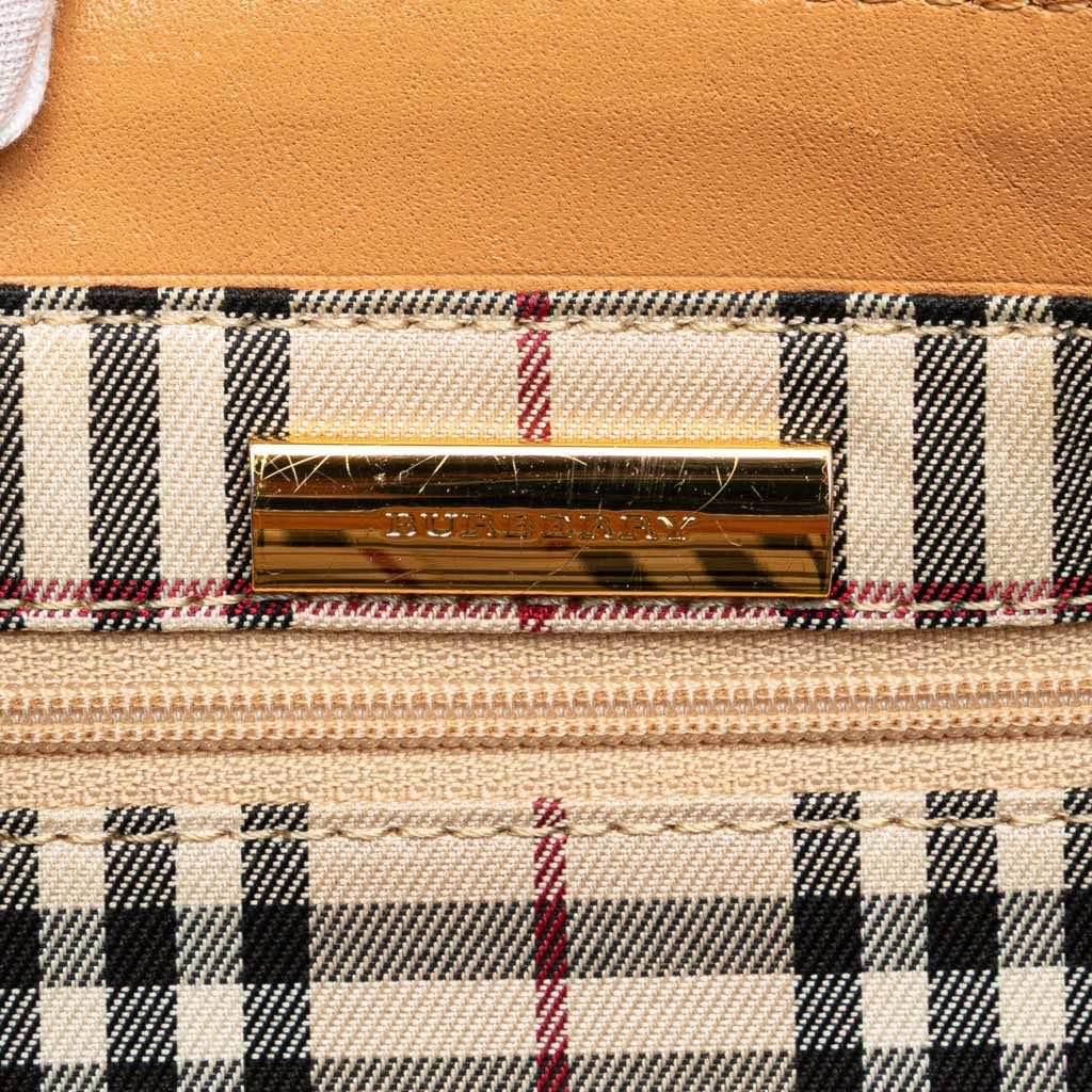 Burberry Leather Tote - 5