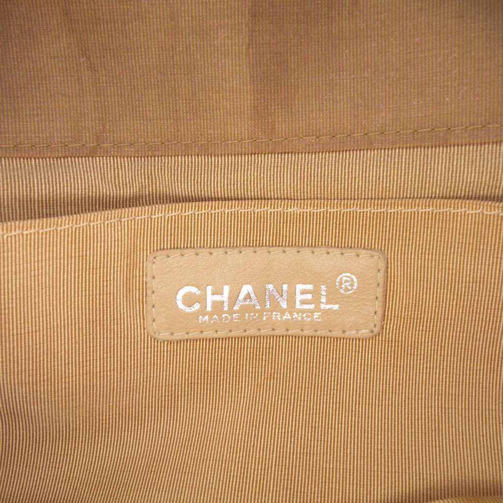 Chanel Quilted Iridescent Nylon Mademoiselle Flap - Side view