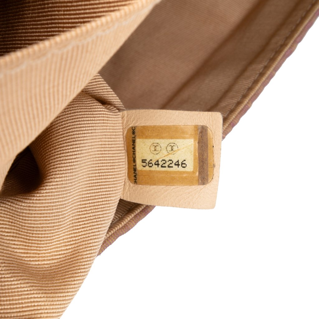 Chanel Quilted Iridescent Nylon Mademoiselle Flap - Detail 1