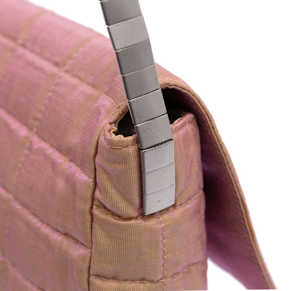 Chanel Quilted Iridescent Nylon Mademoiselle Flap - Image 10