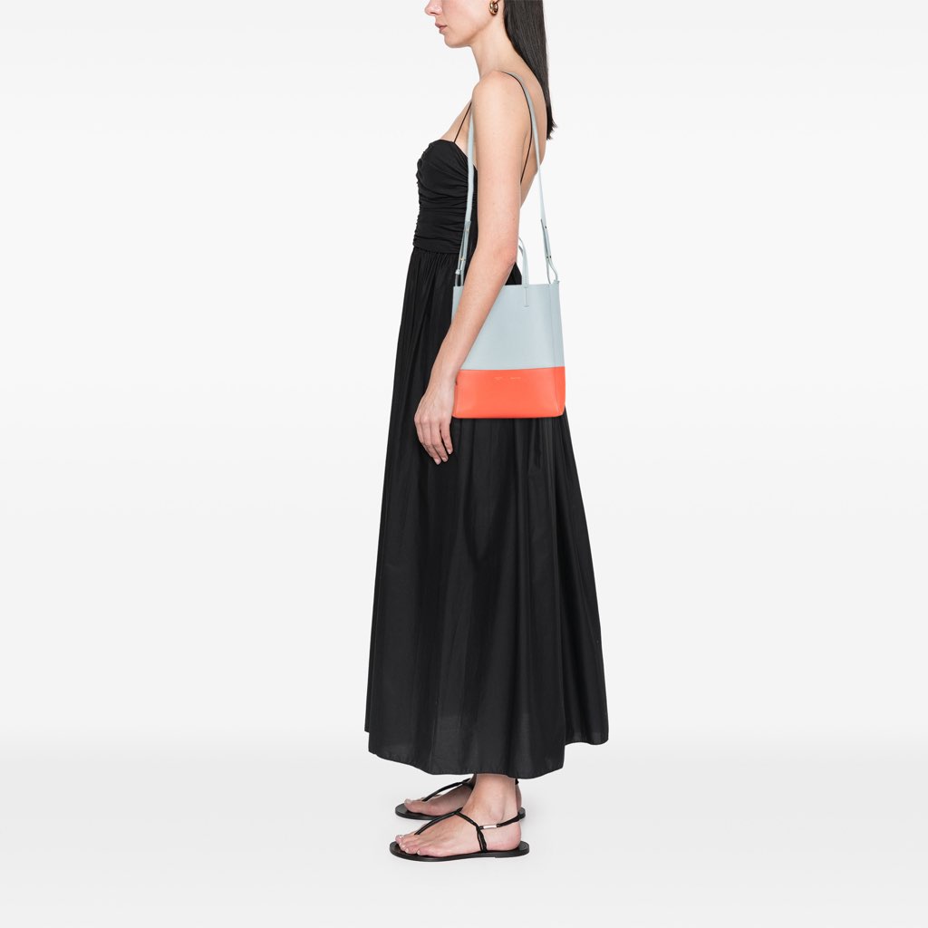 Celine Small Bicolor Leather Vertical Cabas - Image 16