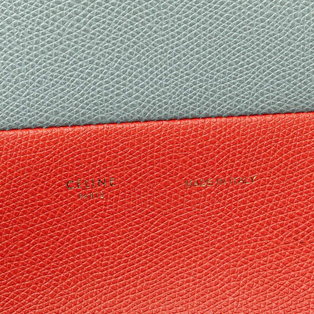 Celine Small Bicolor Leather Vertical Cabas - Detail 1