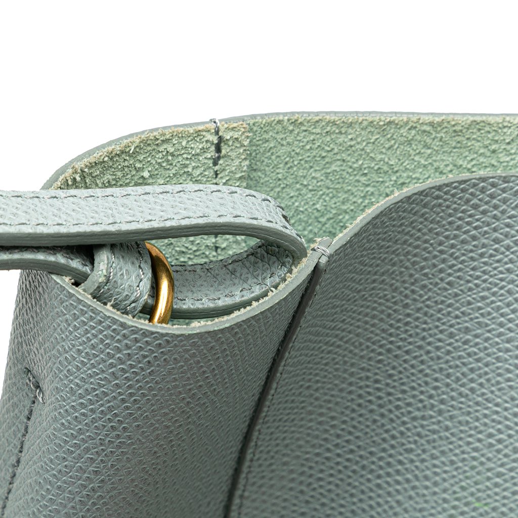 Celine Small Bicolor Leather Vertical Cabas - Image 12