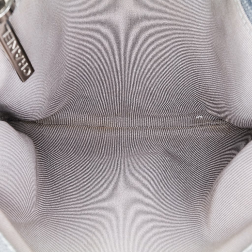 Chanel Large Quilted Caviar Urban Companion Flap - Side view