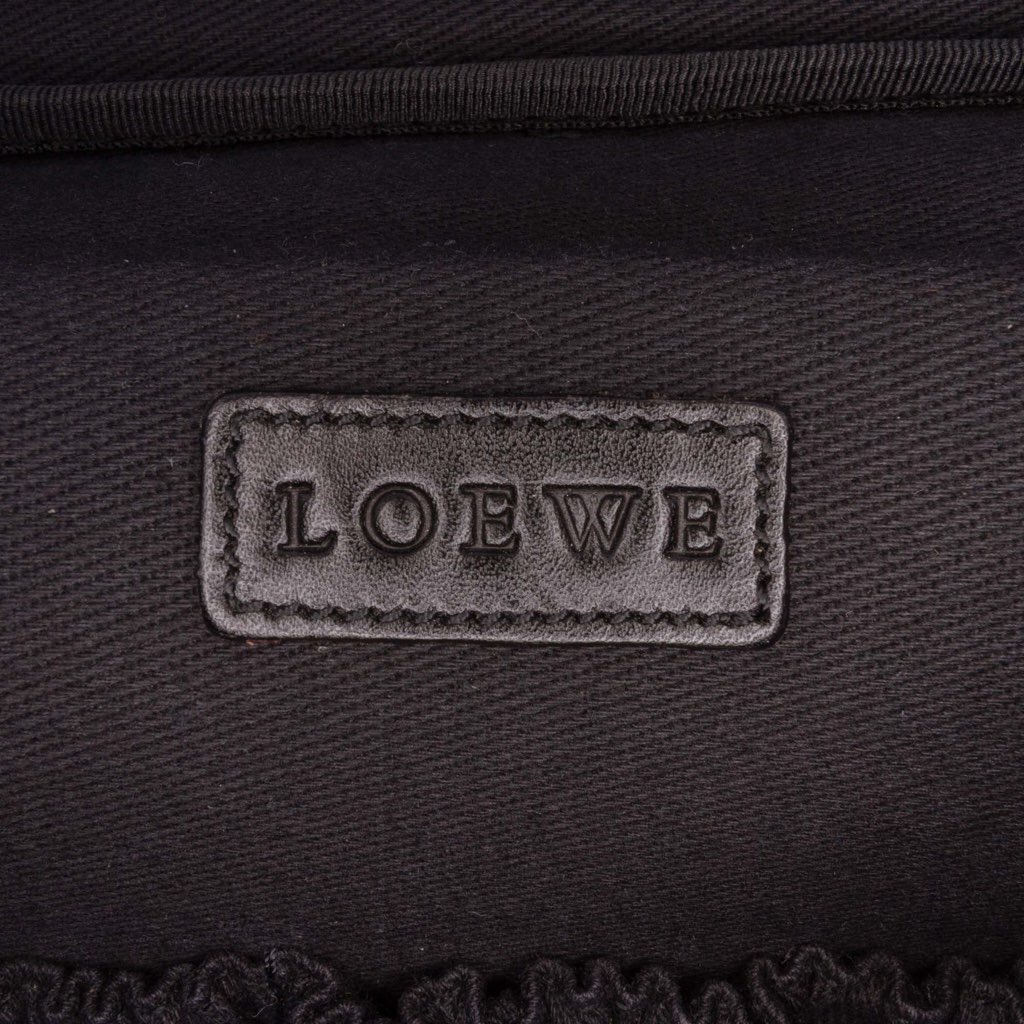 Loewe Anagram Canvas Vanity Case - Side view