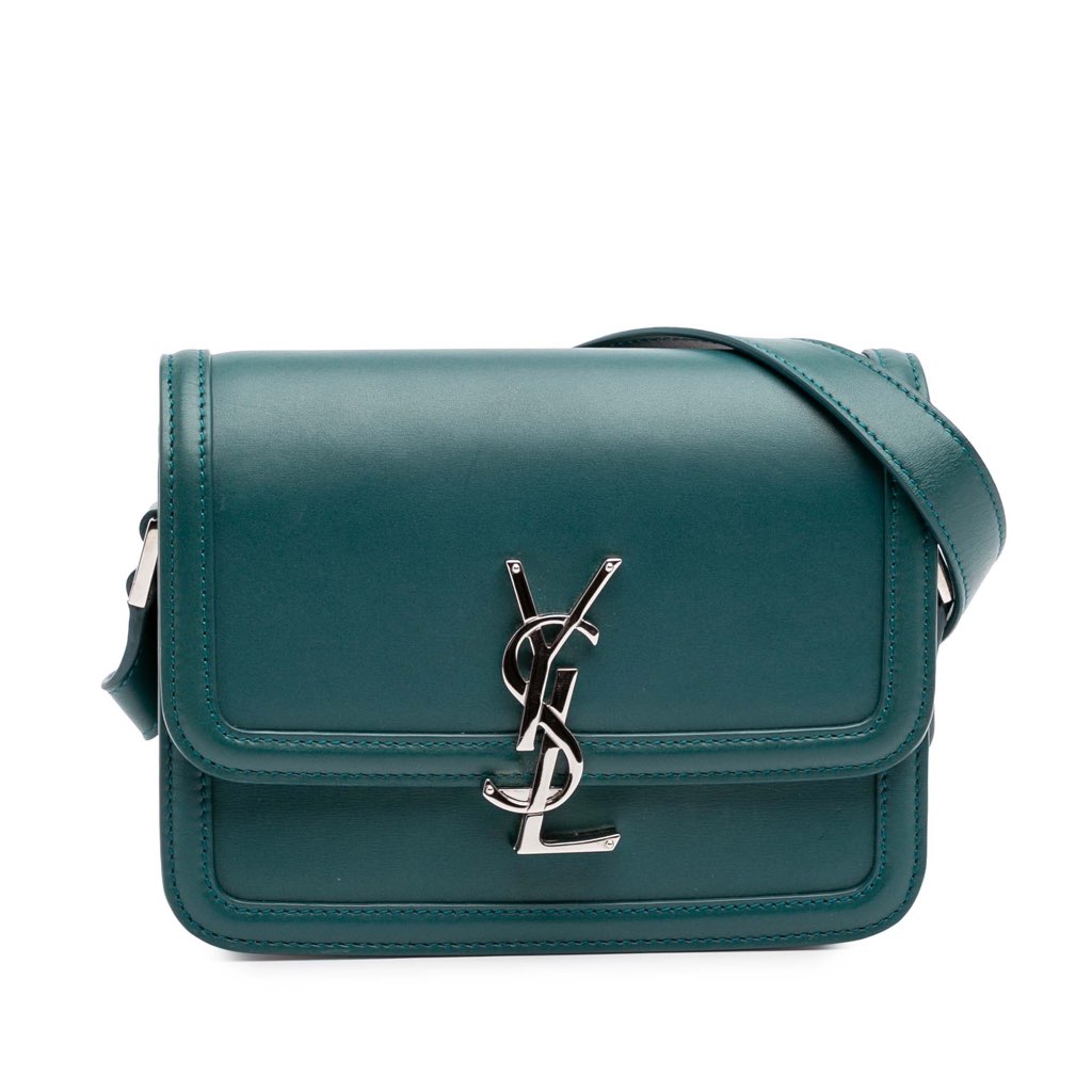 Saint Laurent Small Calfskin Solferino Satchel In Box