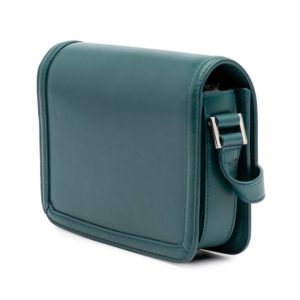 Saint Laurent Small Calfskin Solferino Satchel In Box - Back view