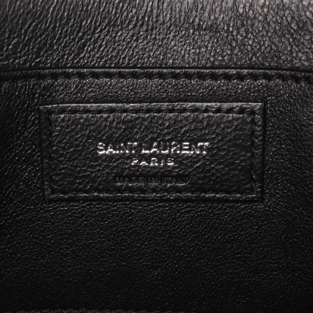 Saint Laurent Small Calfskin Solferino Satchel In Box - Side view