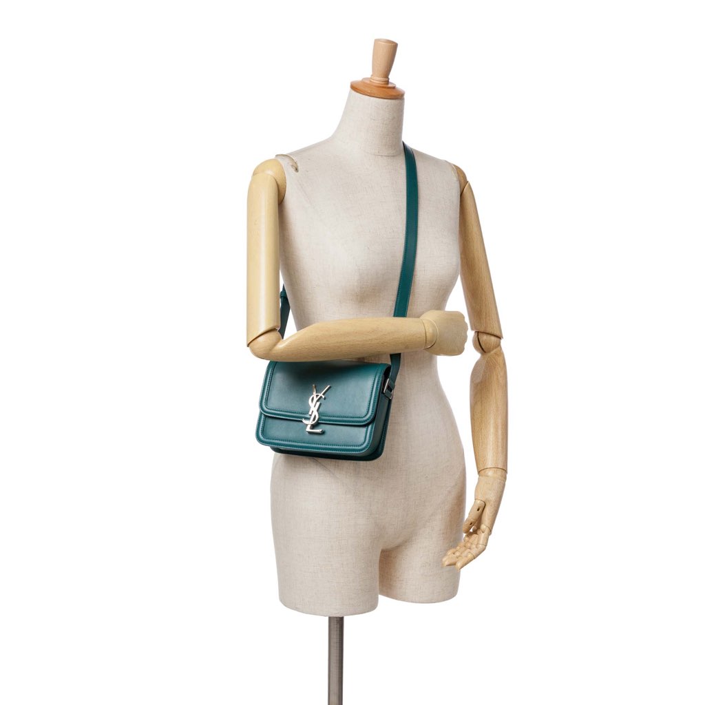 Saint Laurent Small Calfskin Solferino Satchel In Box - Image 12