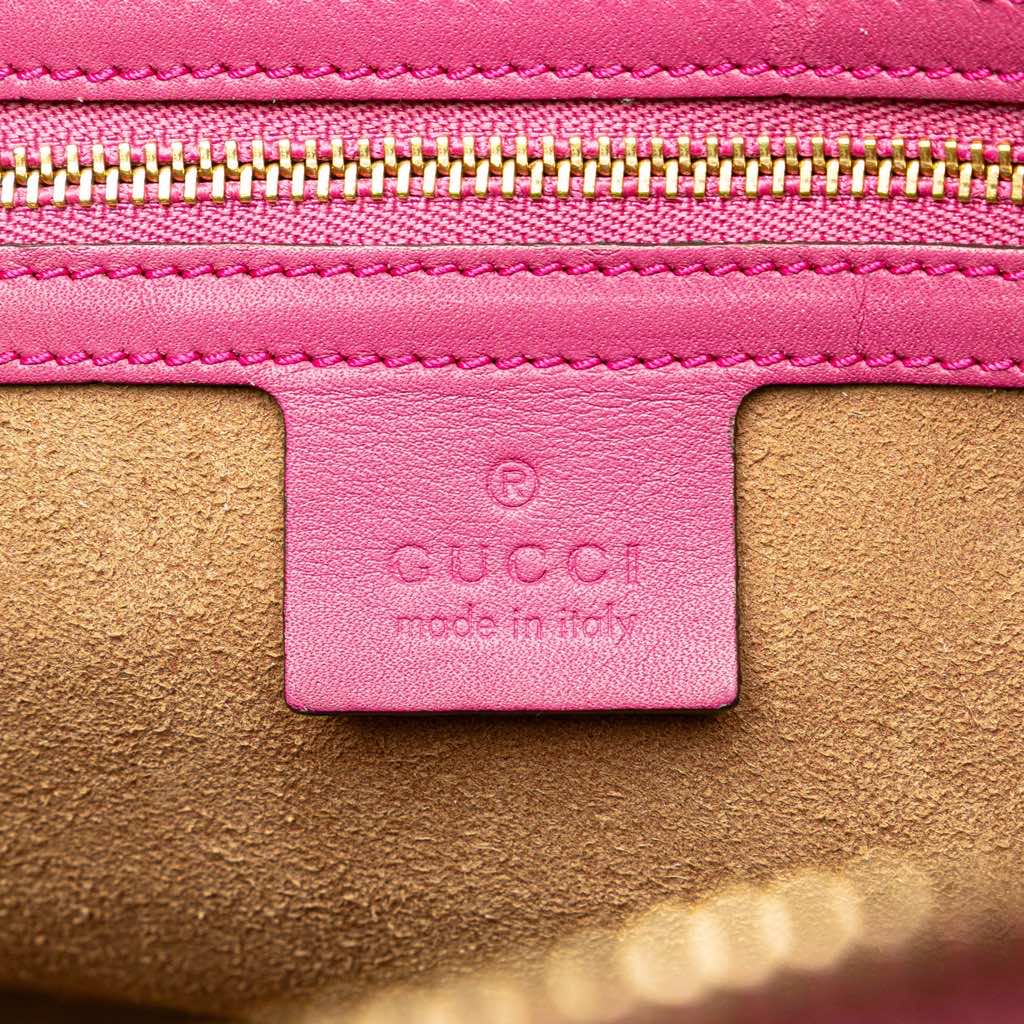 Gucci Medium GG Supreme Linea A Zip Tote - 5