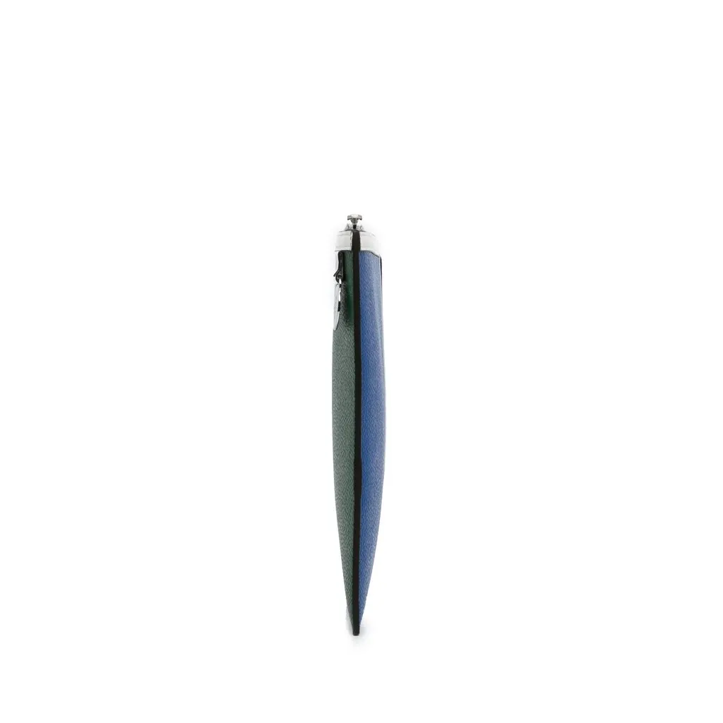 Mulberry X Richard Malone Zip Clutch Blue Leather Very good - Inside View