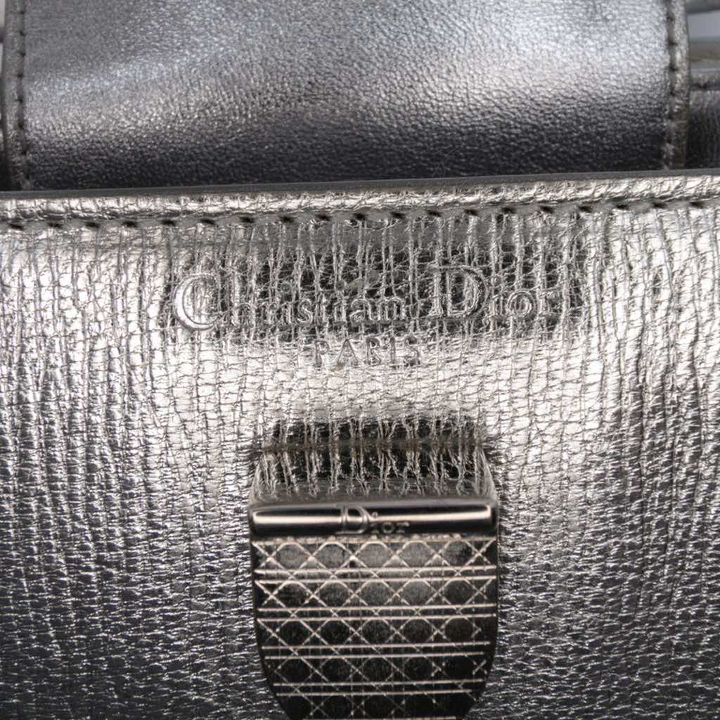 Dior Mini Grained Calfskin Diorever Satchel - 5